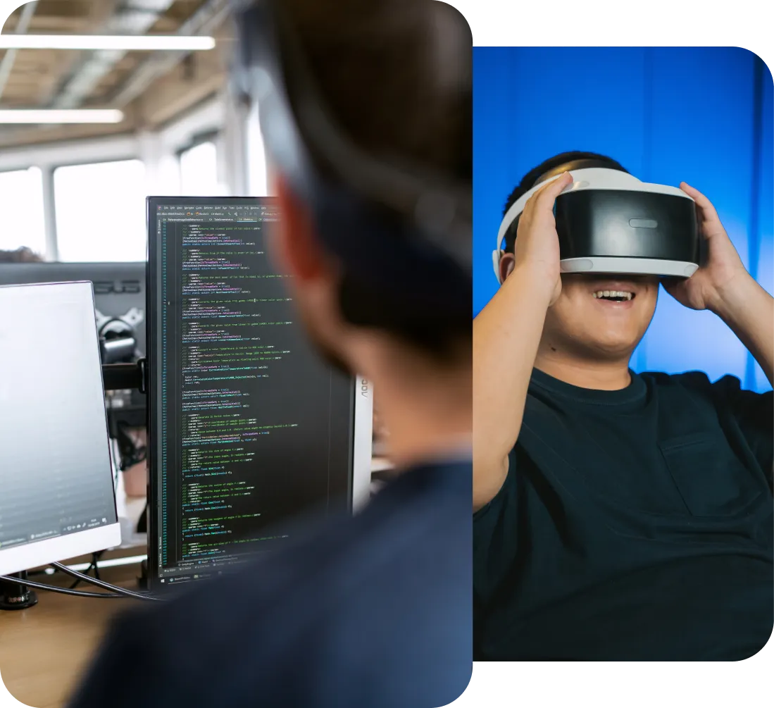 Development of iOS and Android mobile applications. Creating games and apps with Augmented and Virtual Reality, web applications and software for Industry 4.0