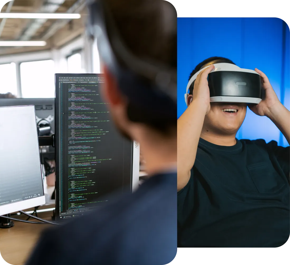 Sviluppo di applicazioni mobile iOS e Android. Creazione di giochi e app con Realtà Aumentata e Virtuale, applicazioni web e software per industria 4.0