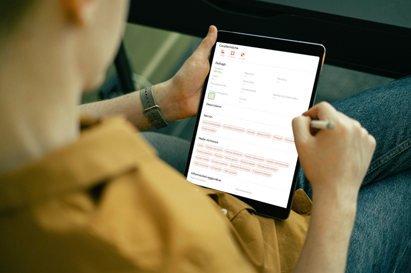 Dashboard web aziendale sviluppata con React — Magnetica Development