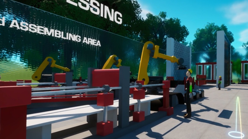 Simulazione VR con unreal engine - training aziendale